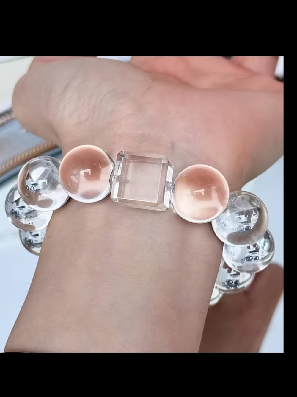 Clear  Bubble Bracelet